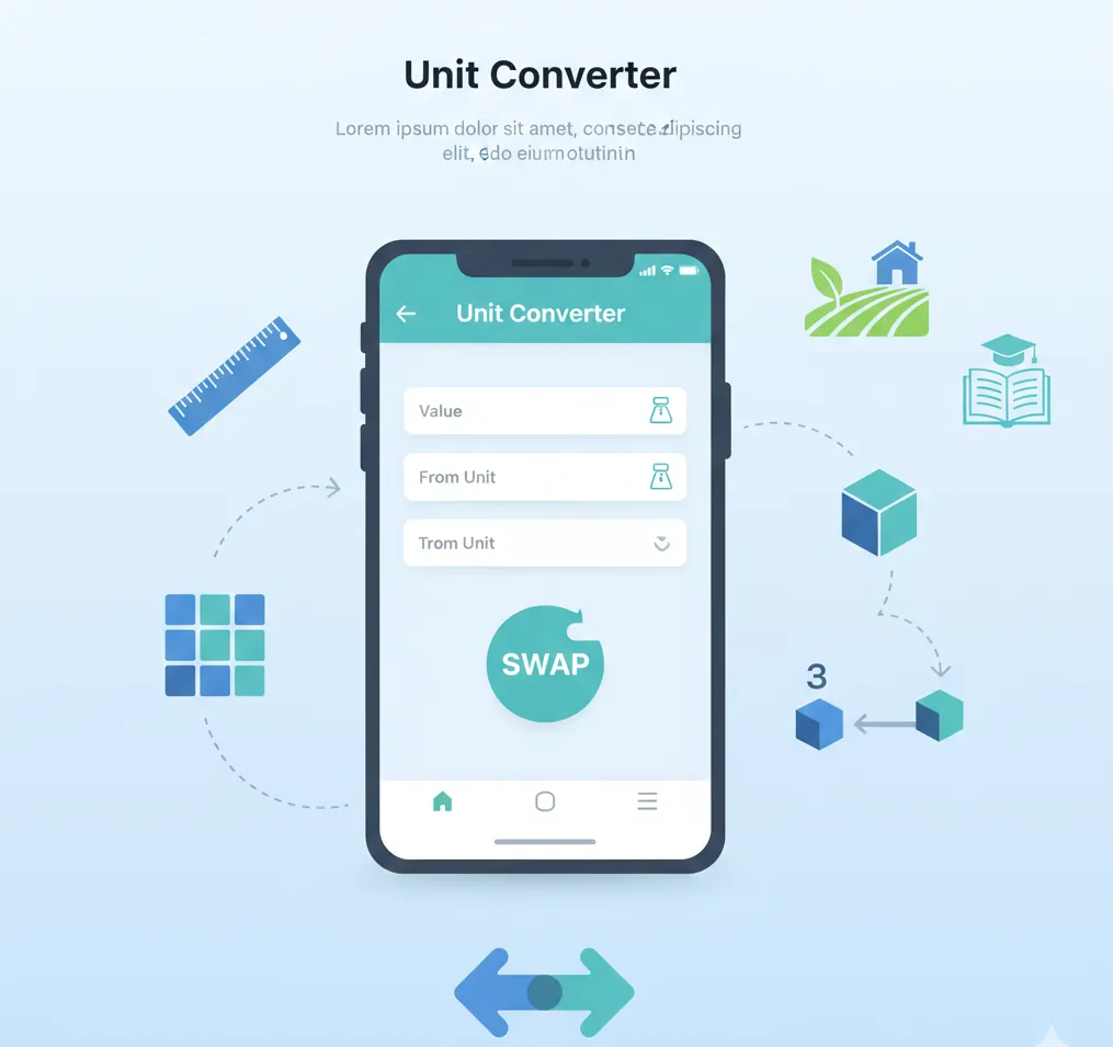 Unit Converter India: Length, Area, Weight, and More